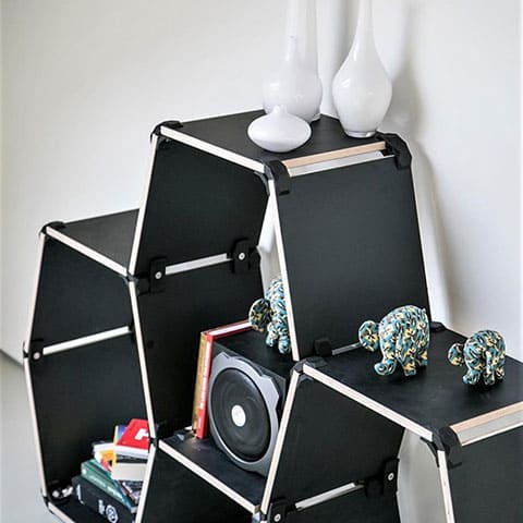modernes und innovatives Design-Bücherregal - Melissa